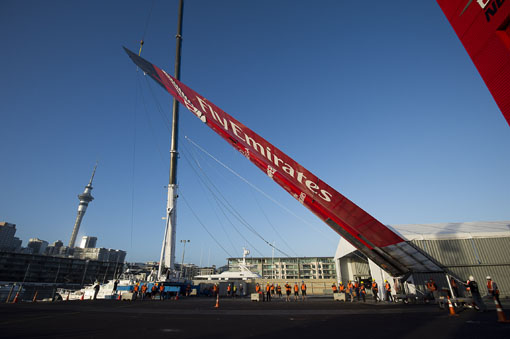 AC72 Emirates Team New Zealand